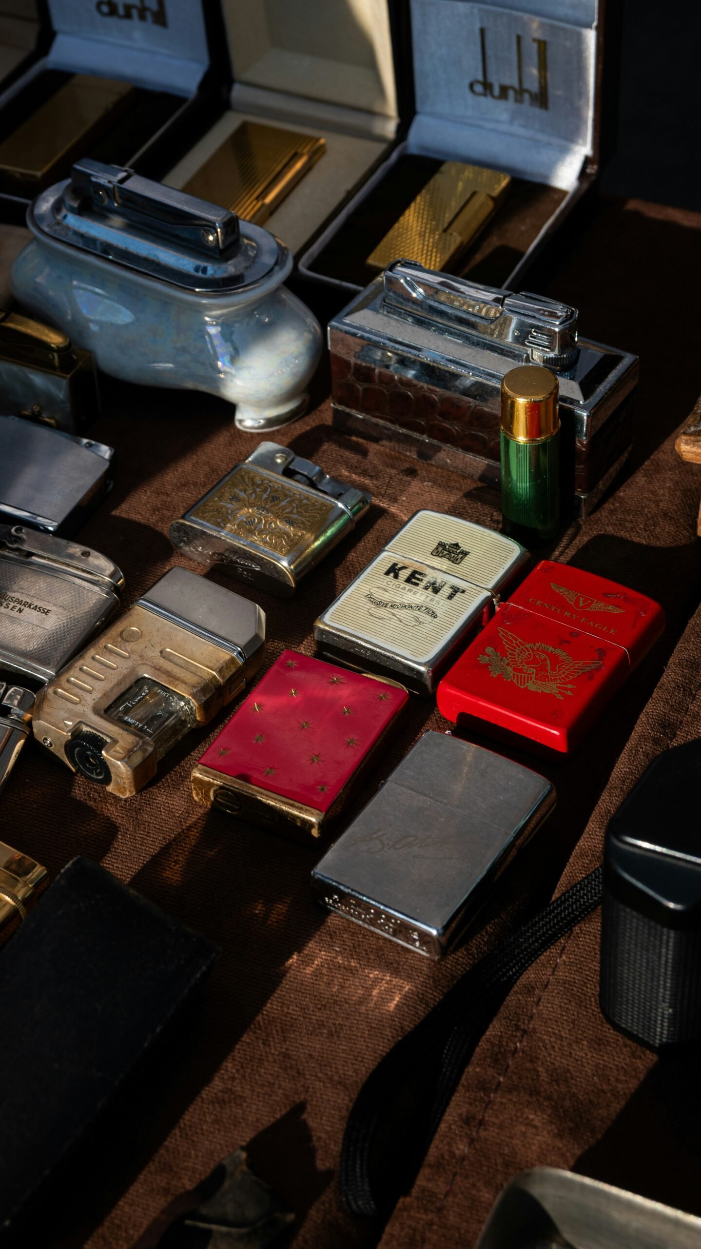 A table topped with lots of different types of items