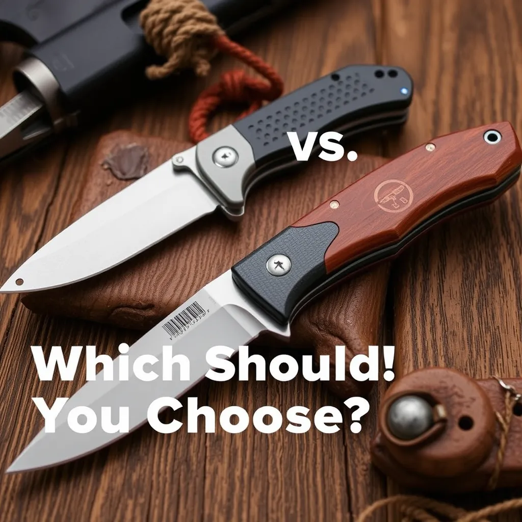 Folding Knives vs Fixed Blades